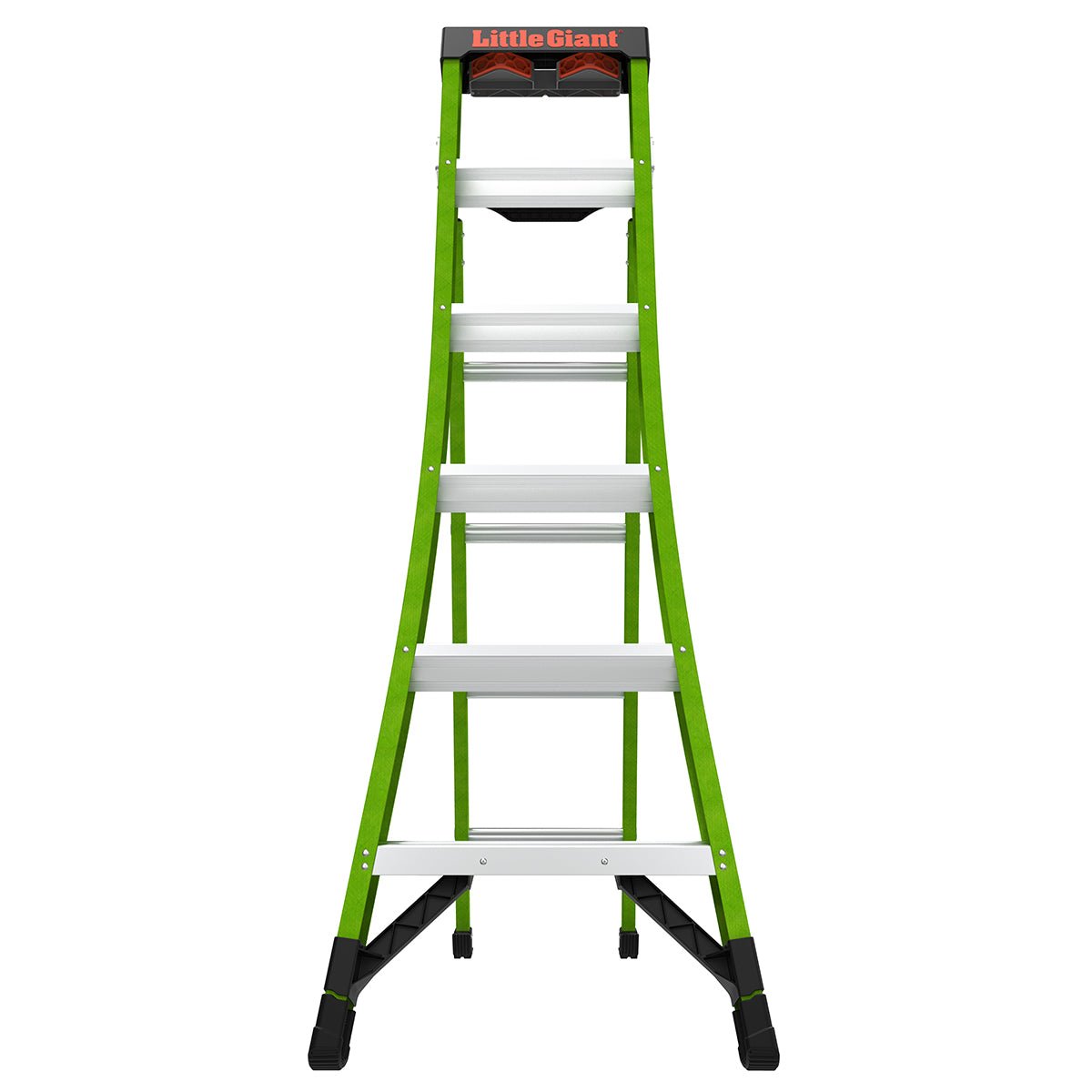 Little Giant 13906-303 - KING KOMBO, Professional, M6, 6’- CSA Grade Type IAA – 375 lb/170 kg Rated, Fiberglass, 3-in-1 Combination Ladder, Rotating Wall Pad, GRIP-N-GO Single-Hand Release Hinge