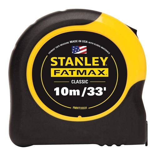 Ruban à mesurer Stanley Fatmax FMHT33331S 1-1/4 po x 33 pi/10 m