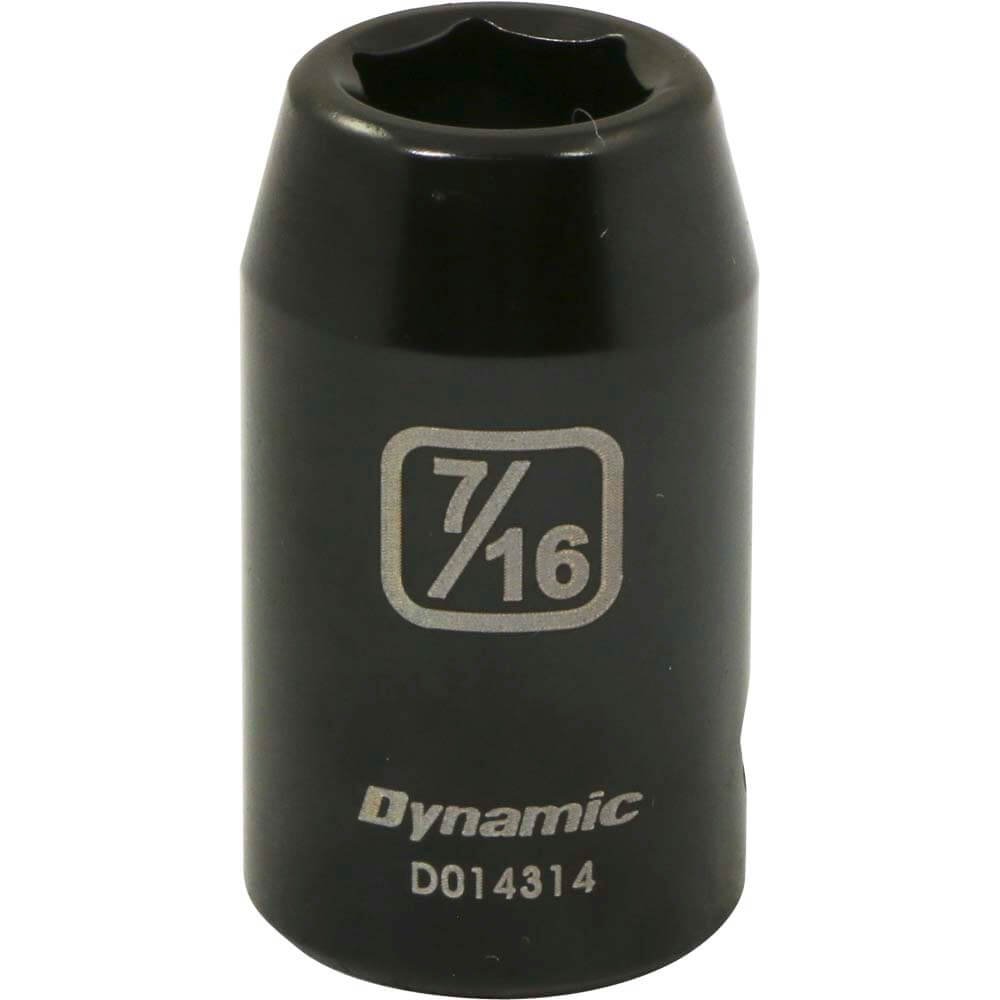 DYNAMIC 1/2" D 6 PT 7/16" IMP SKT