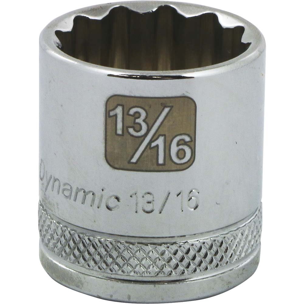 Gray GT-D009426 - 3/8" D 13/16" 12PT CHROM-STECKSCHLÜSSEL