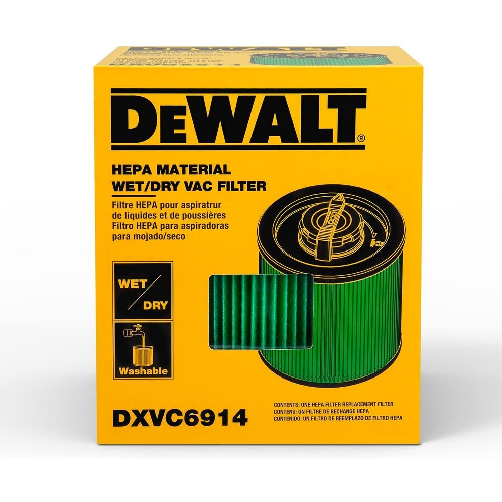 DEWALT DXVC6914  -  HEPA CARTRIDGE FILTER - 6-16 GALLON