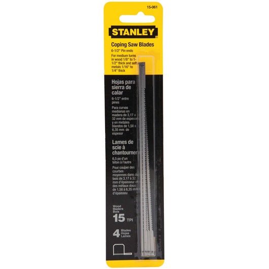 STANELY  15-061  - Spare Blades To Suit 15-104 Coping Saw