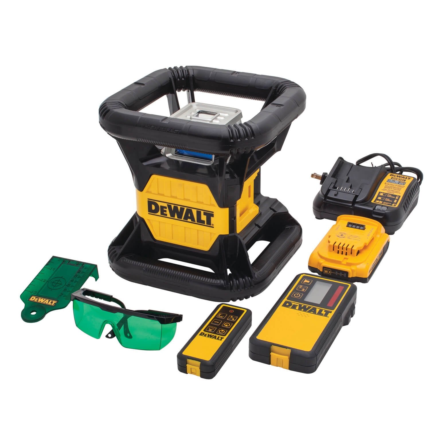 Laser rotatif vert robuste DEWALT DW079LG 20 V MAX