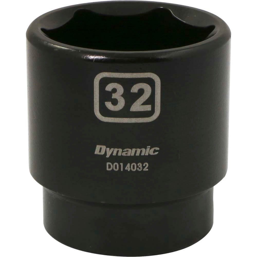 DYNAMIC 1/2" D 6 PT 32MM IMP SKT