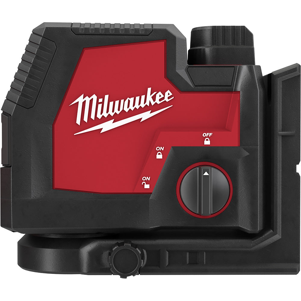 MILWAUKEE 3522-21  -  USB REDLITHIUM CROSS LINE & PLUMB POINTS LASER