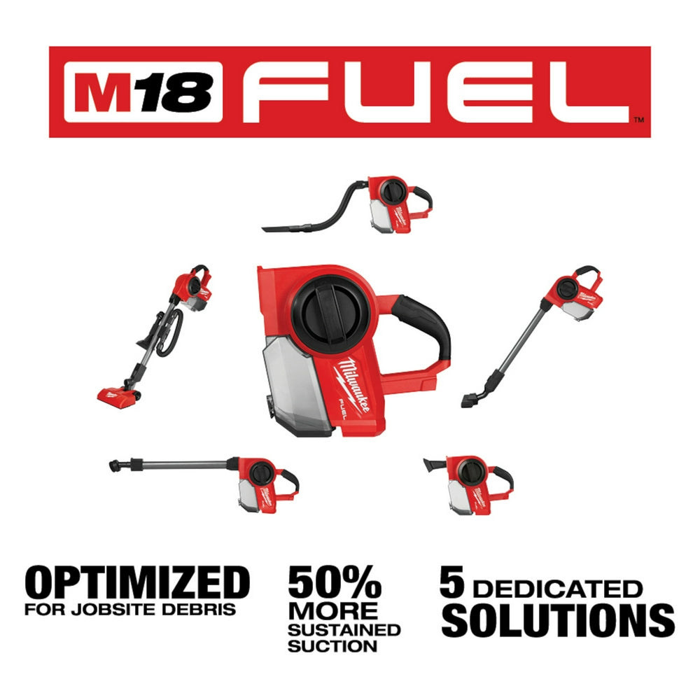 Milwaukee 0940-20  -  M18 Fuel Compact Vacuum