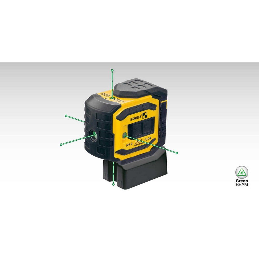 Stabila LA-5P G autonivelant, laser GREENBEAM 5 points 