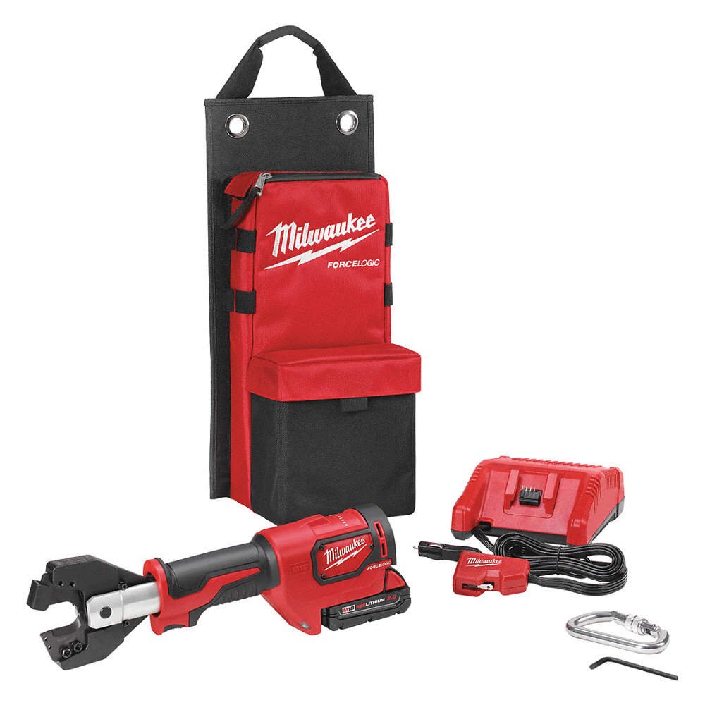 Milwaukee 2672-21S  -  M18 FORCE LOGIC Cable Cutter Kit; with 477 ACSR Jaws (Special order item)