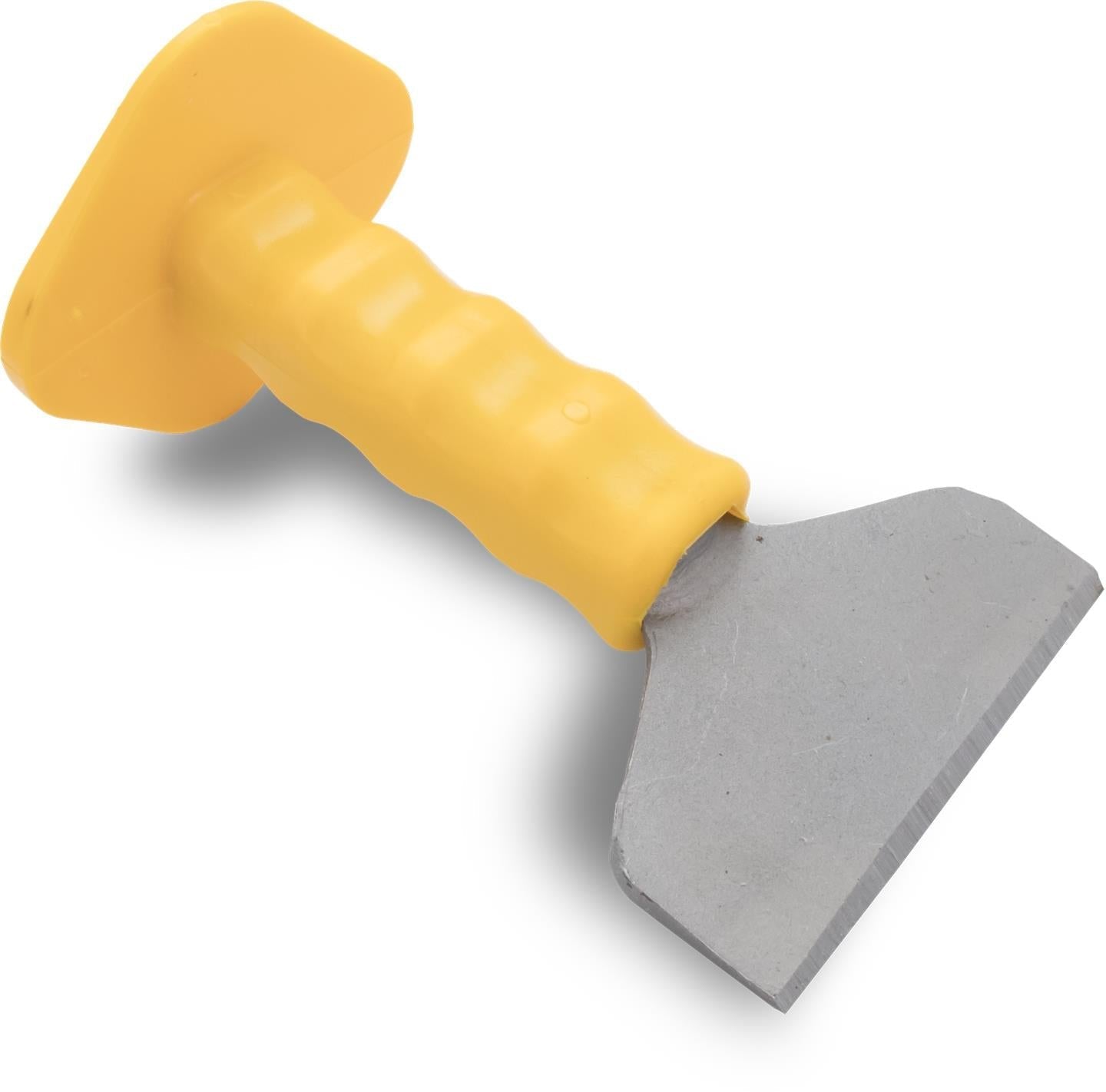 Marshalltown 604B26SG -  7 x 4 Soft Grip Brick Chisel w/ 7/8" Stock and Guard