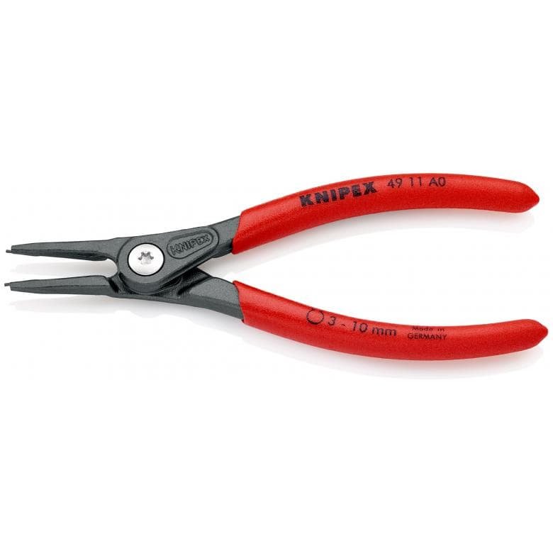 Knipex 4911A0 - Pince de précision pour anneaux élastiques externes 5 1/2"