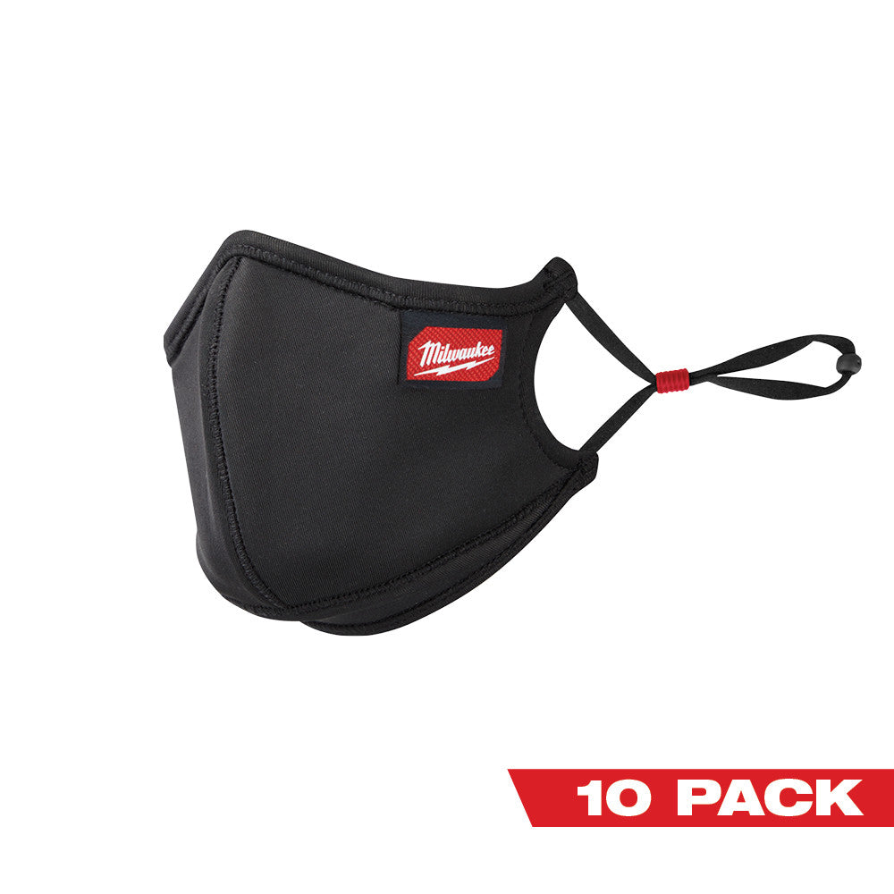 Milwaukee 10PK S/M 3-Layer Performance Face Mask