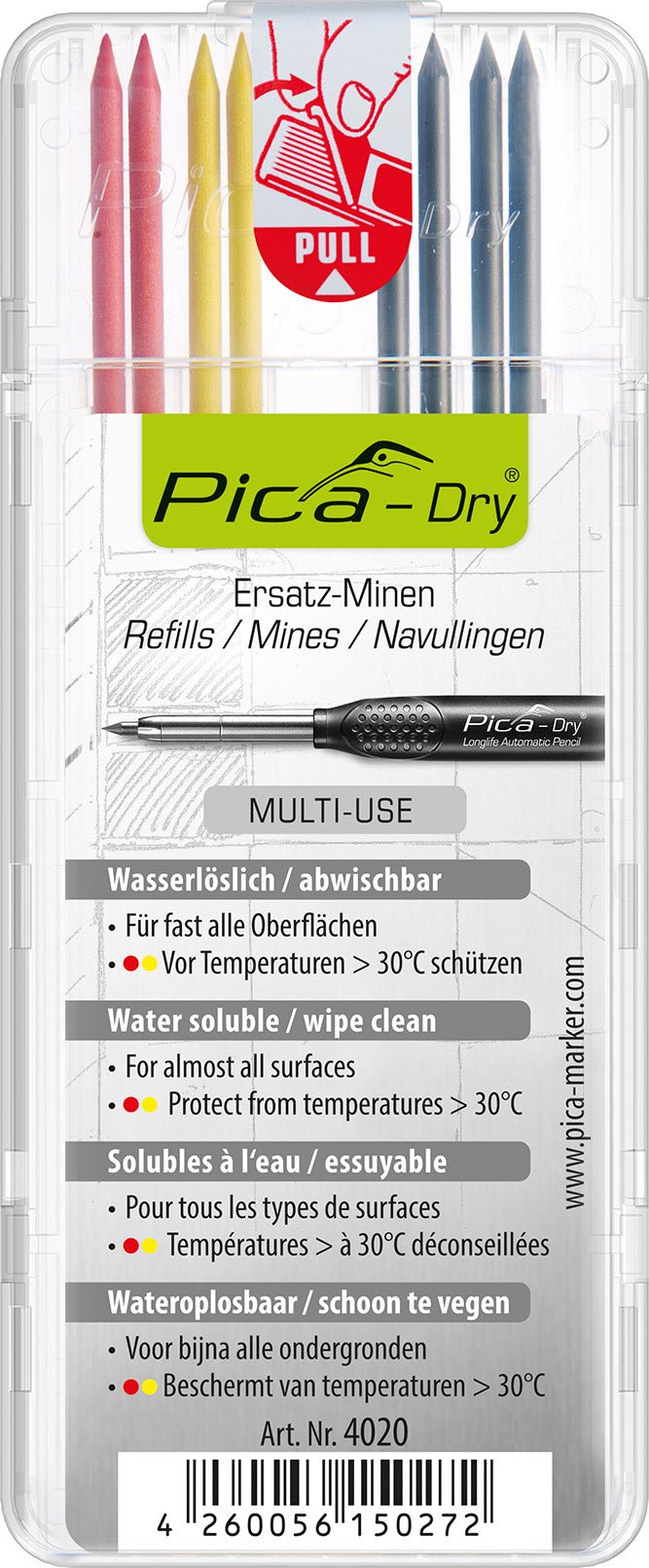 Pica - PICA-4020 - Recharges sèches 4020 – 4032