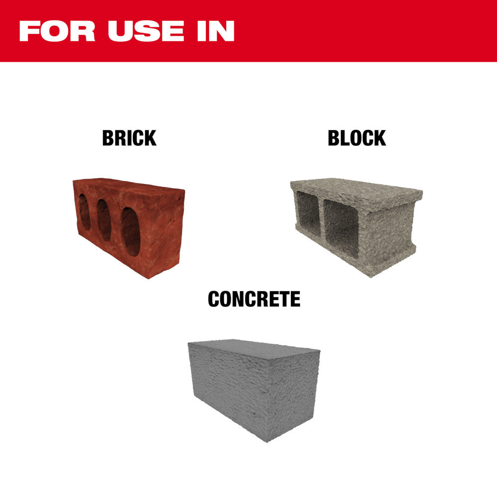 Milwaukee SS SDS-Max 1 in. x 16 in. Flat Chisel