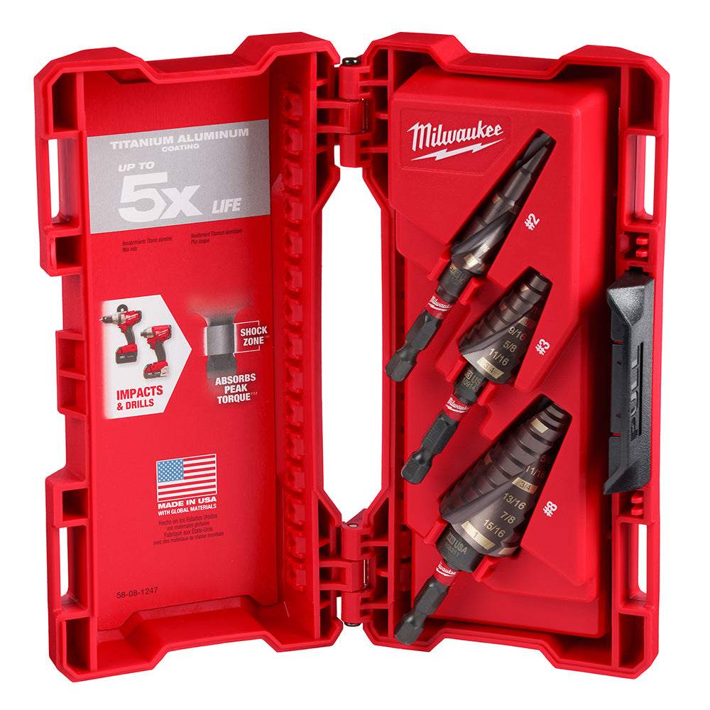 Milwaukee 48-89-9256 - Shockwave Impact Duty Step Bits