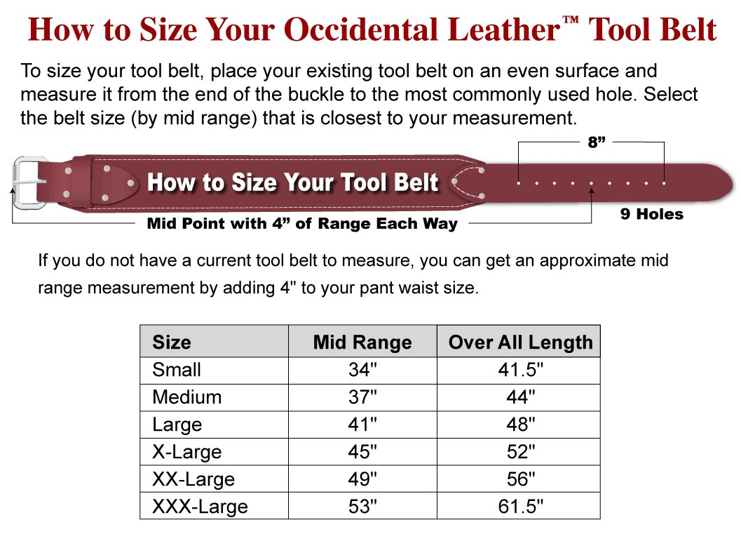 Occidental 5009 - Leather Work Suspenders