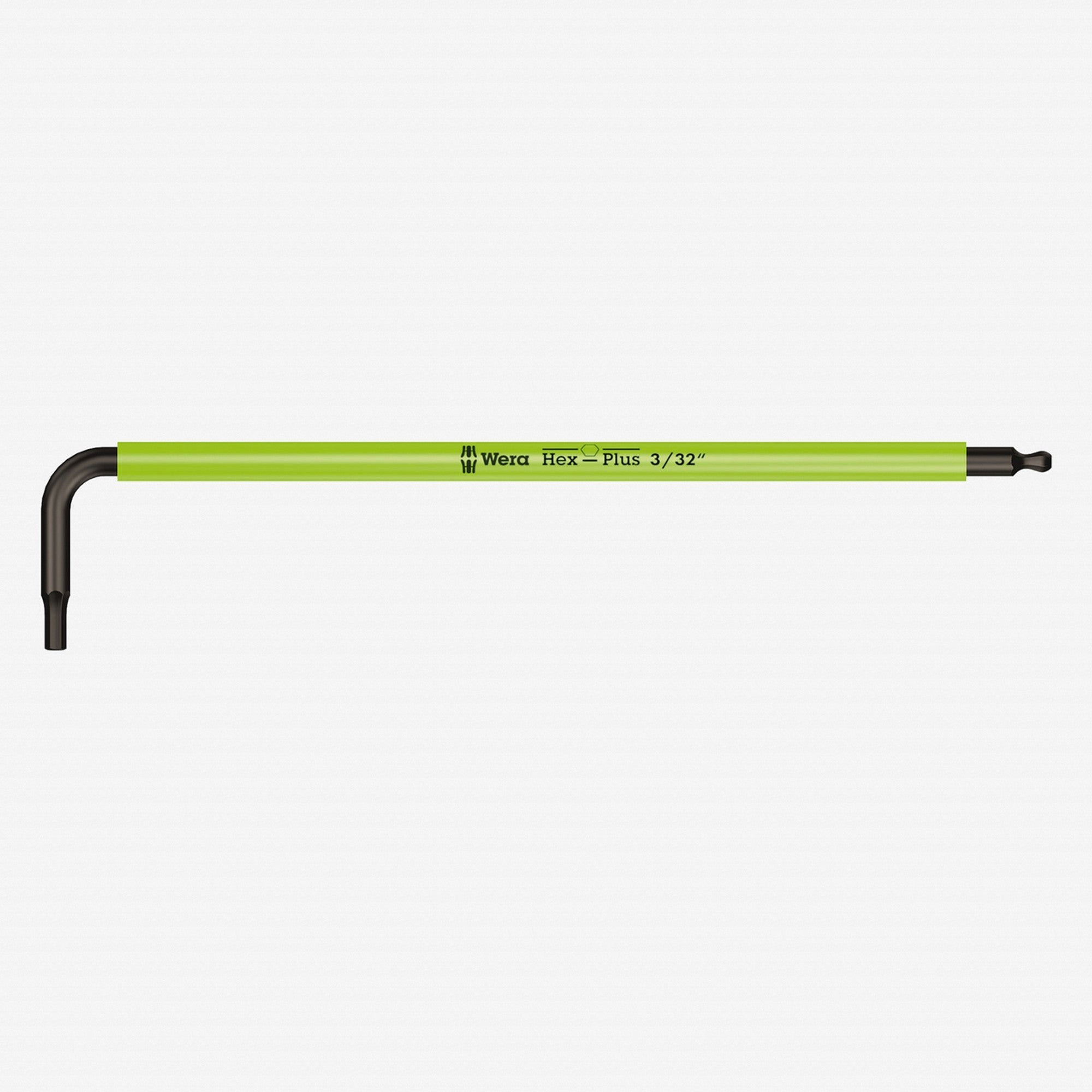 Wera 022631 3/32" x 112mm Hex + Ball End Hex L-key (Bright Green)