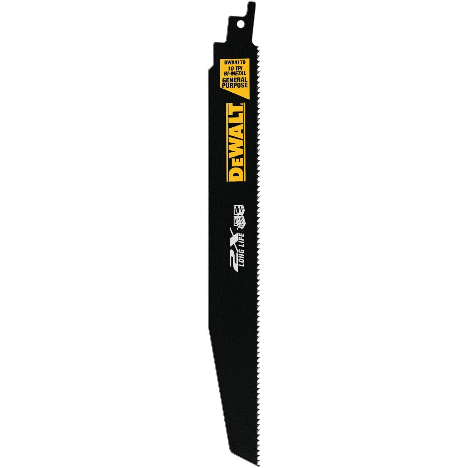 Jeu de lames de scie alternative DEWALT DWA4101, coupe bois/métal, paquet de 8 (Dwar8Setcs)