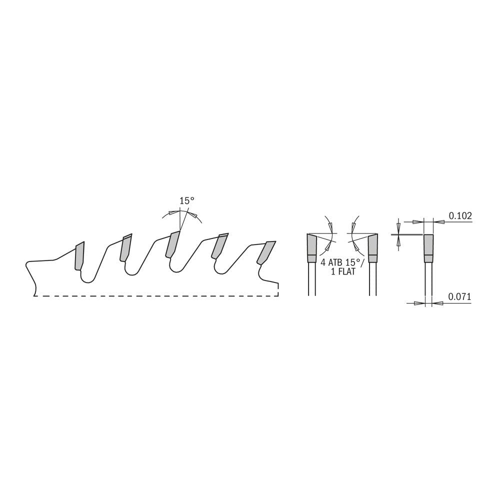 CMT-256.050.10 - COMBINAISON ITK 10''x50x5/8''