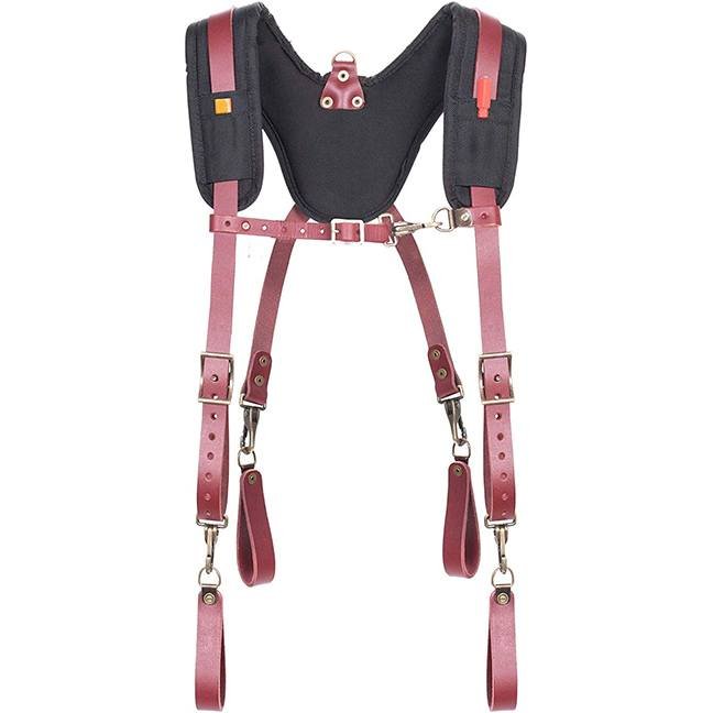 Kuny’s 21522 Signature Elite Padded Yoke Leather Suspenders