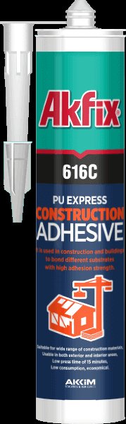 AKFIX -  616C PU Express Construction Adhesive