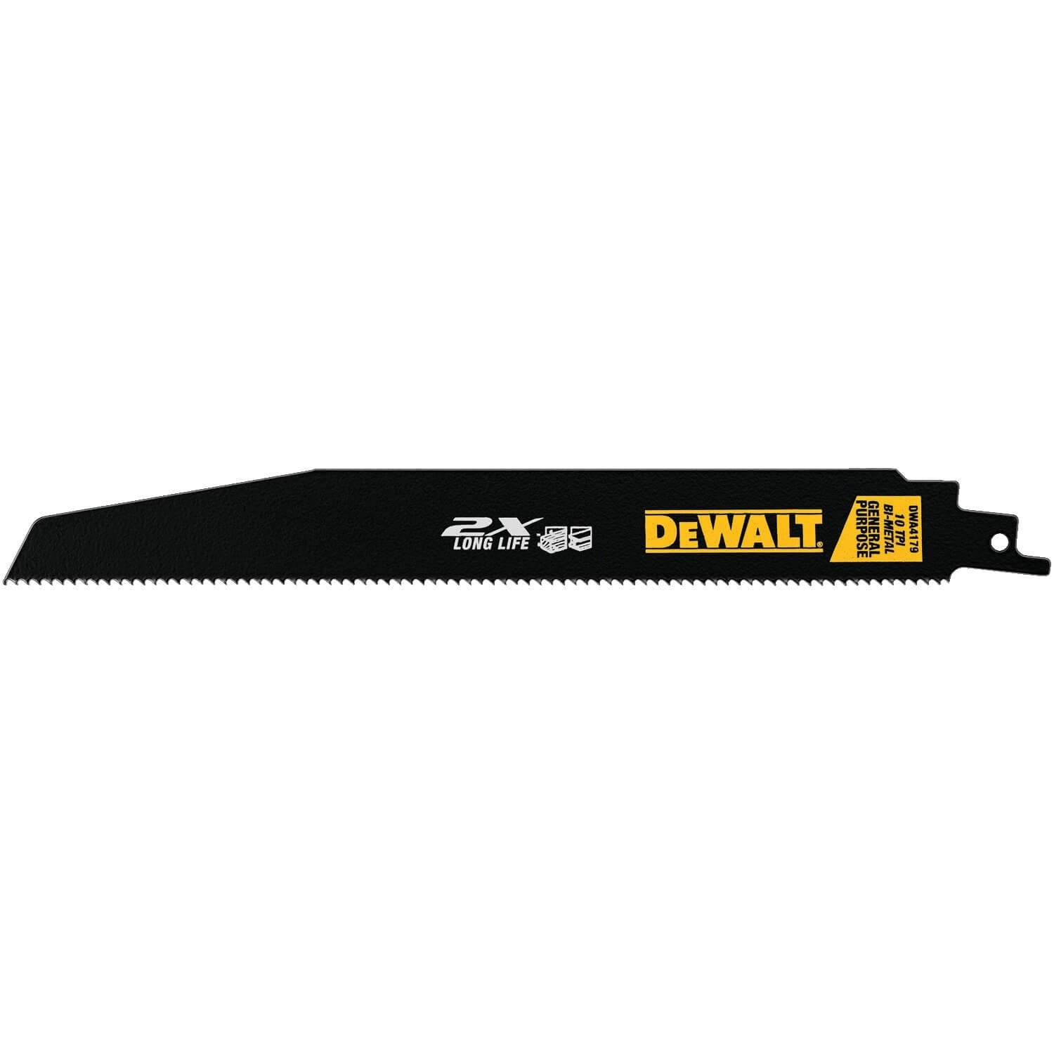 DEWALT DWA4179  -  9" General Purpose Recip Blades 10TPI