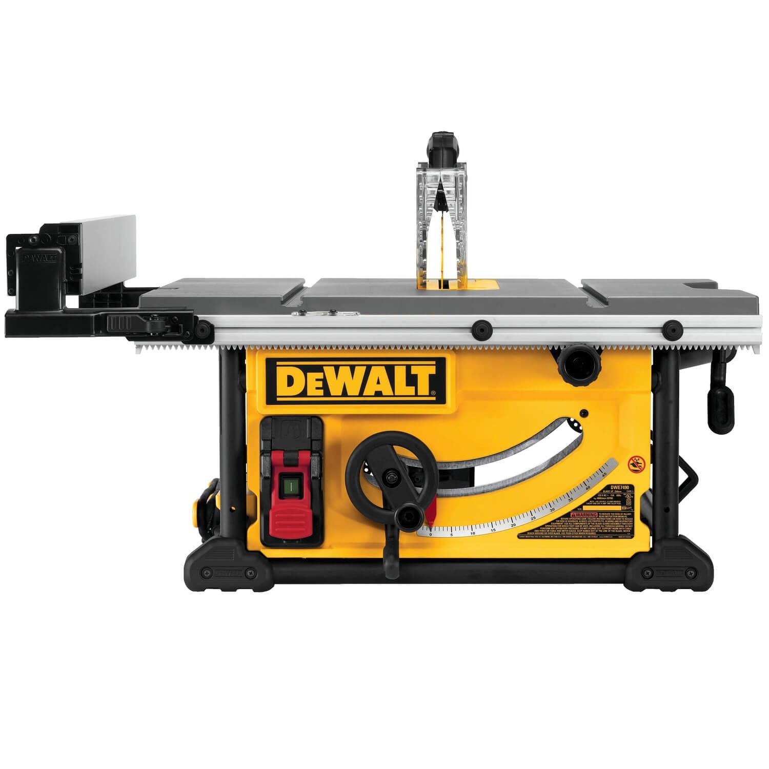 Scie circulaire à table DEWALT DWE7491RS de 25,4 cm (10 po), capacité de coupe de 82,5 cm (32,5 po)