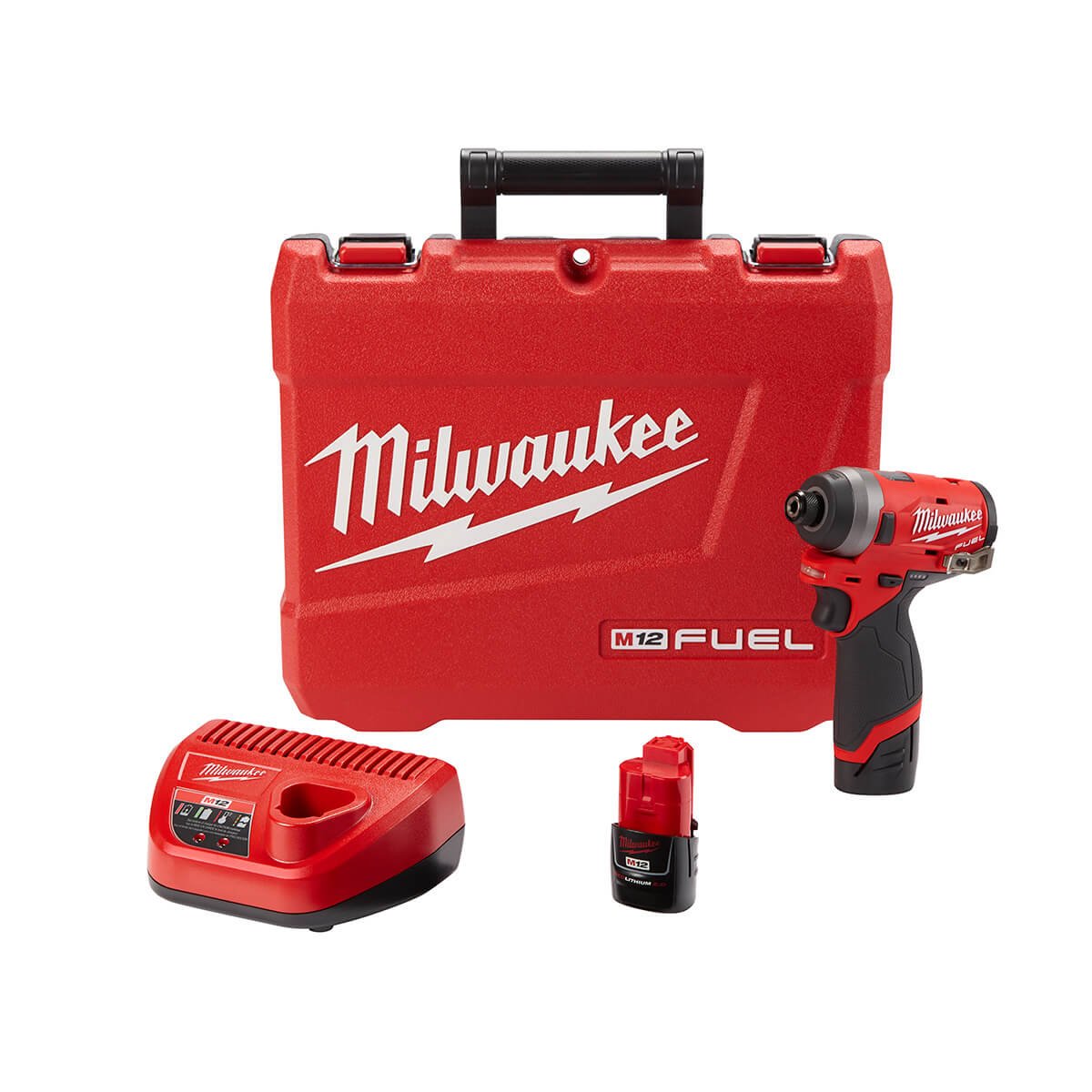 Milwaukee 2553-22 - M12 Fuel 1/4" Impact Kit