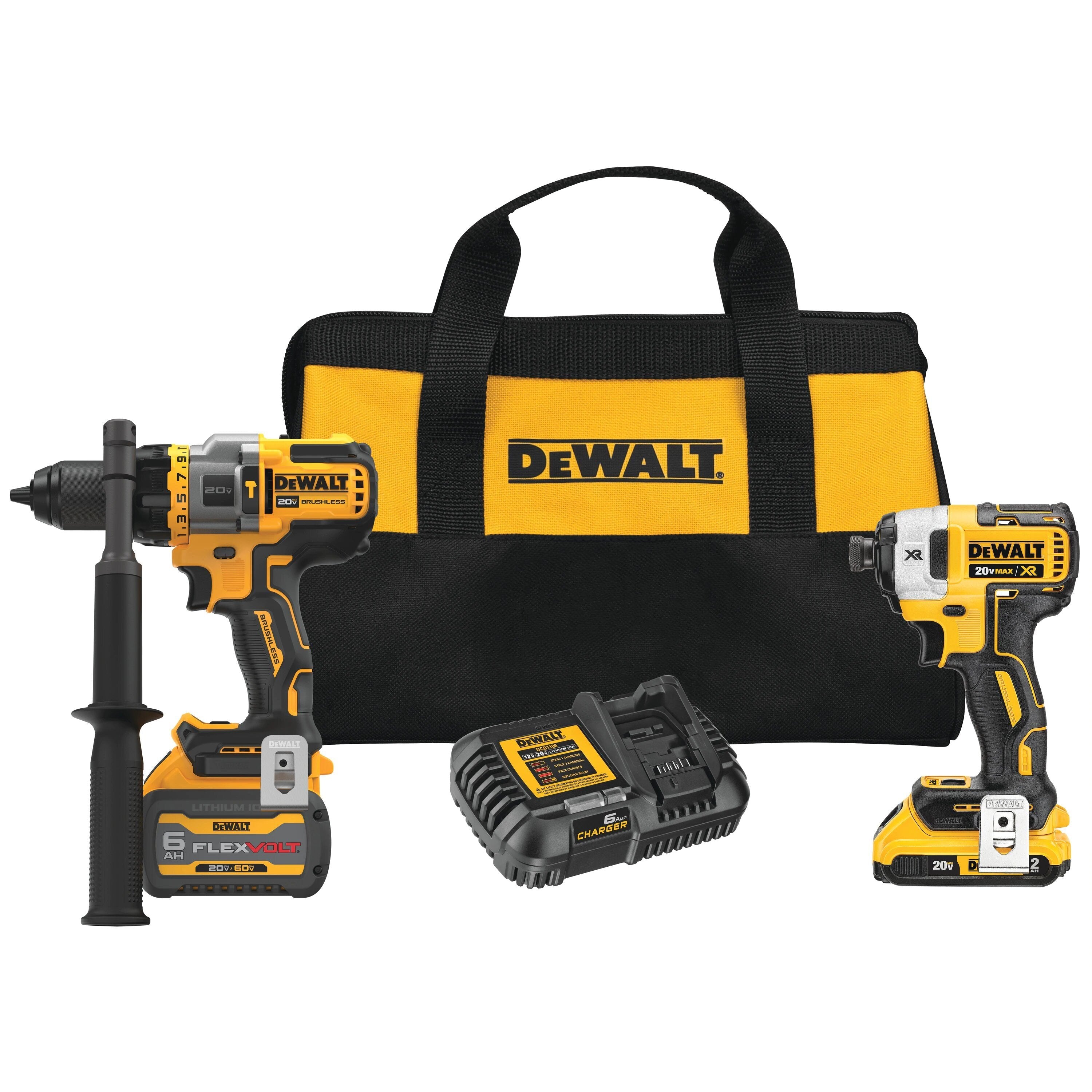 DeWalt DCK2100D1T1  -  20v MAX  FlexVolt Advantage Combo Kit (1x DCB606 / 1x DCB203