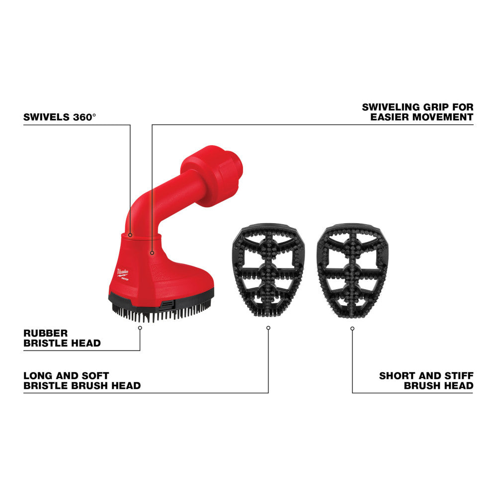 Milwaukee 49-90-2020  -  AIR-TIP™ Swiveling Palm Brush