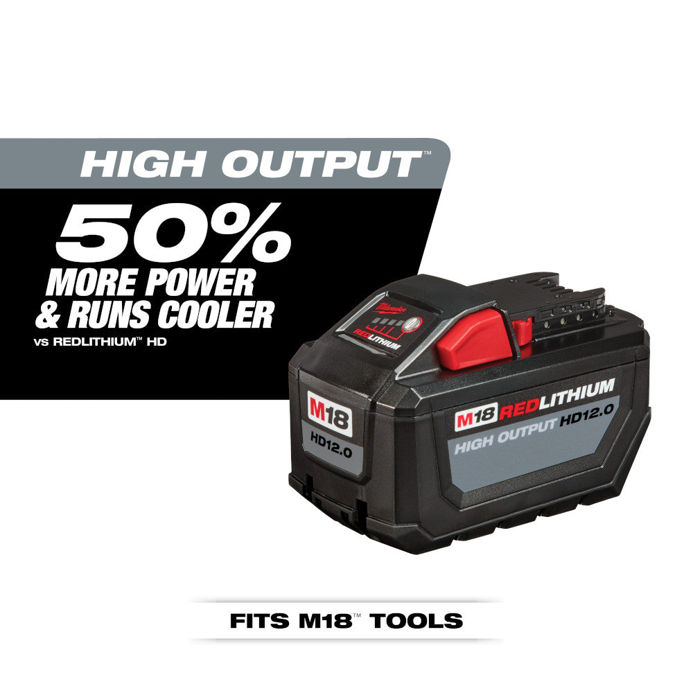 Milwaukee 48-11-1812 - M18 REDLITHIUM HIGH OUTPUT HD12.0 Battery Pack