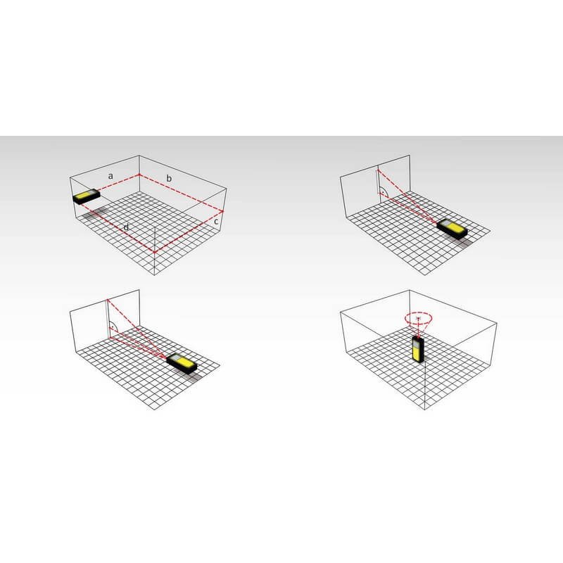 Stabila 06520 – LD520 660-Ft-Lasermessgerät für den Außenbereich 