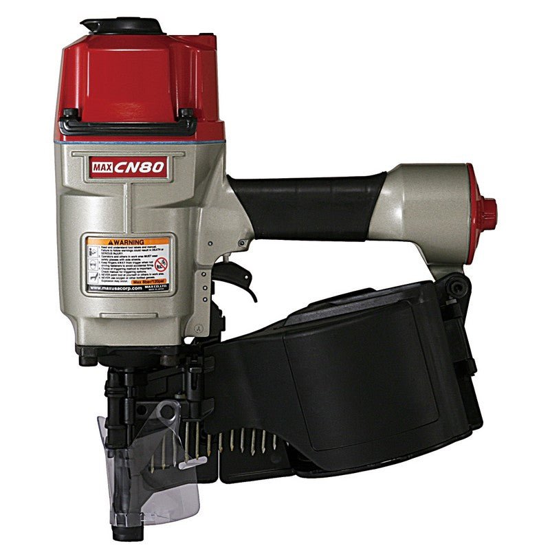 MAX CN80 Heavy Duty Coil Nailer up to 3-1/4"