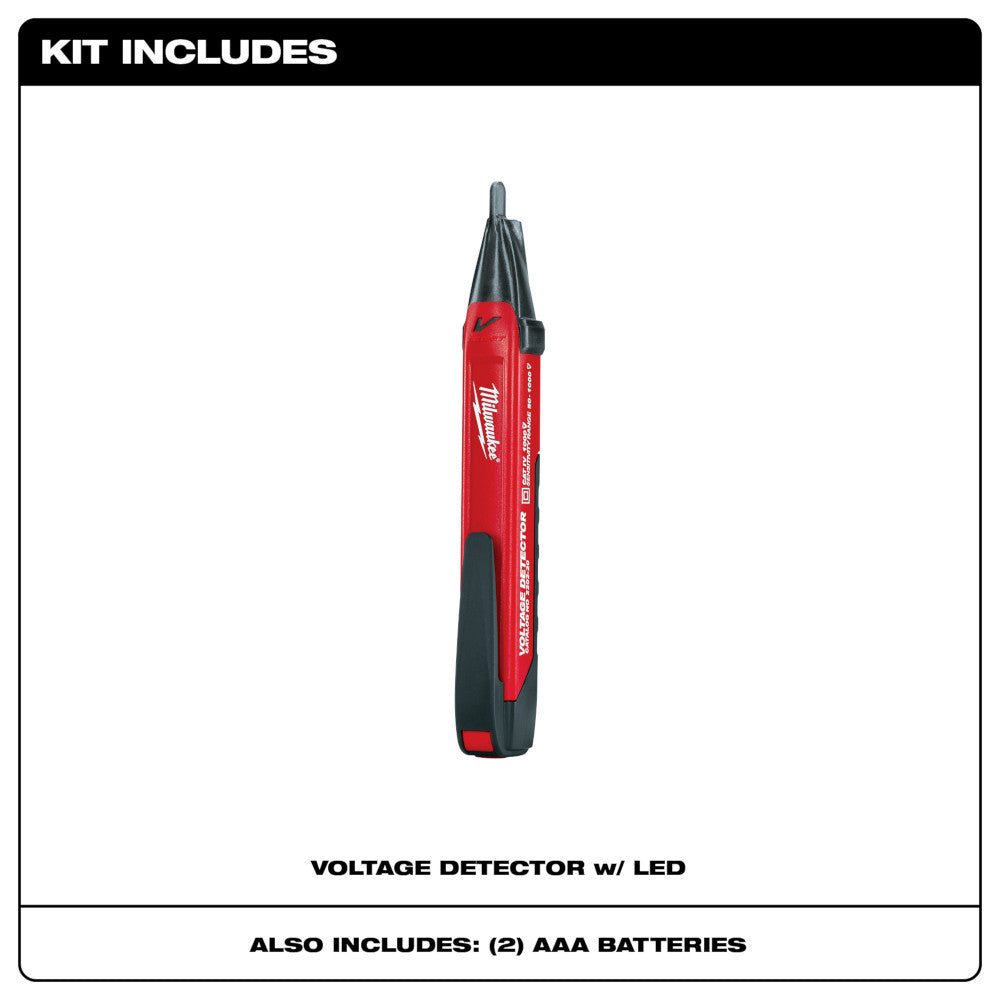 Milwaukee 2202-20 - Voltage Detector with Audible Indicator