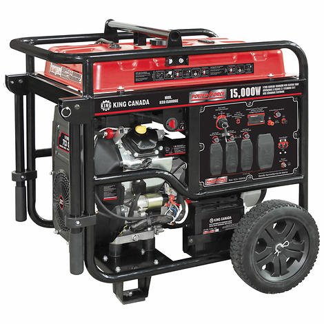 King KCG-15000GE – 15.000 W V-TWIN-BENZIN-GENERATOR MIT ELEKTROSTART