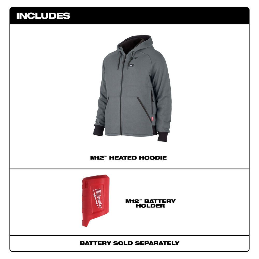 Milwaukee 306-20 - M12™ HEATED HOODIE-Hoodie Only