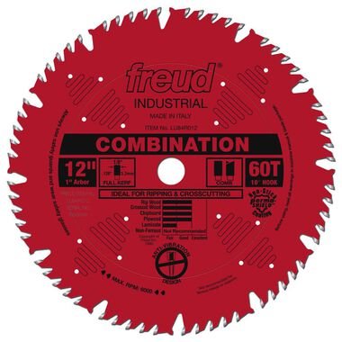 Freud 12" Combination Blade with Perma-SHIELD Coating