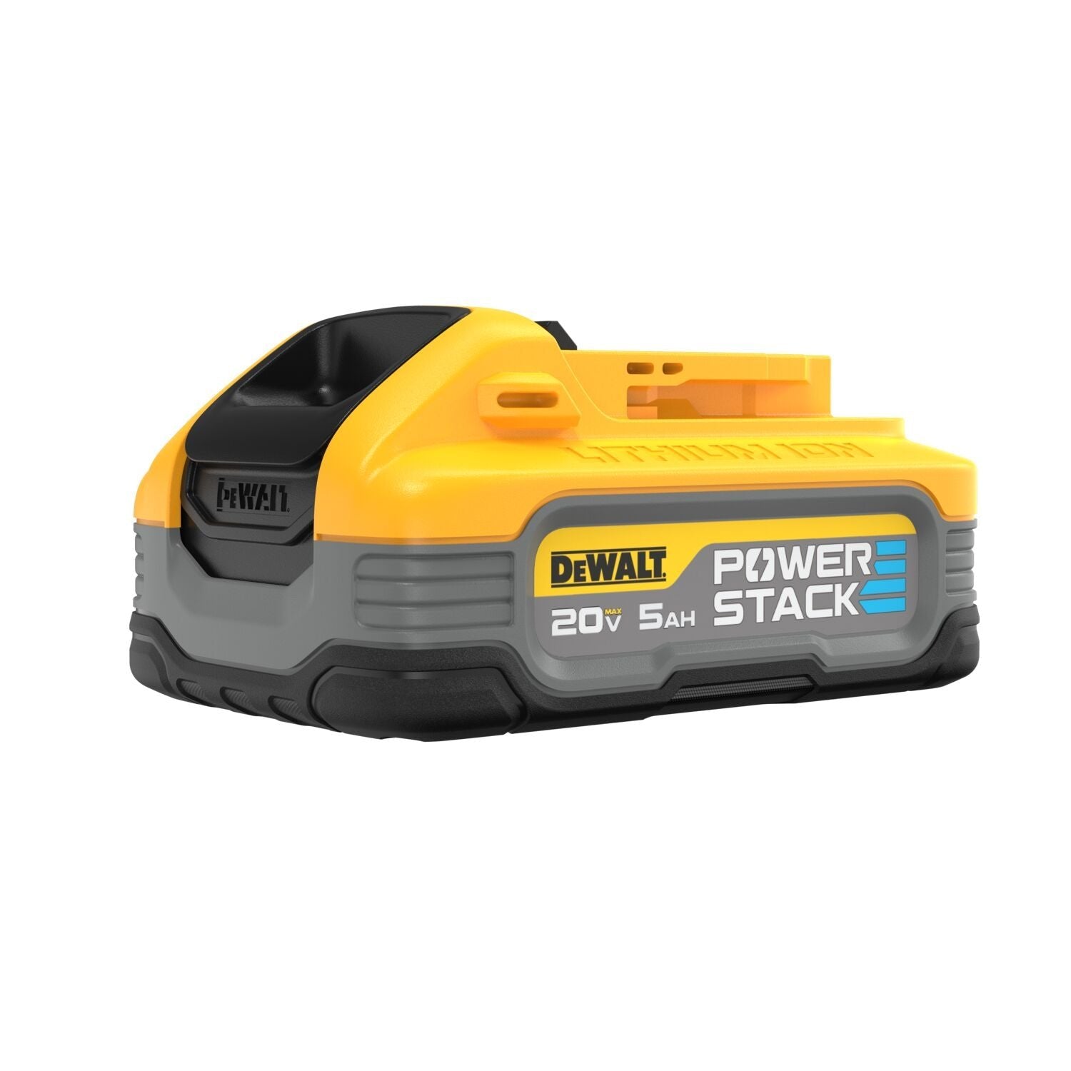 DEWALT Powerstack 20V MAX Battery, Rechargeable, 5Ah, Lithium Ion (DCBP520)