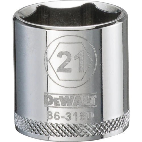 Dewalt DWMT86316OSP -  3/8'' DRIVE  SOCKET 6POINT  - 21MM