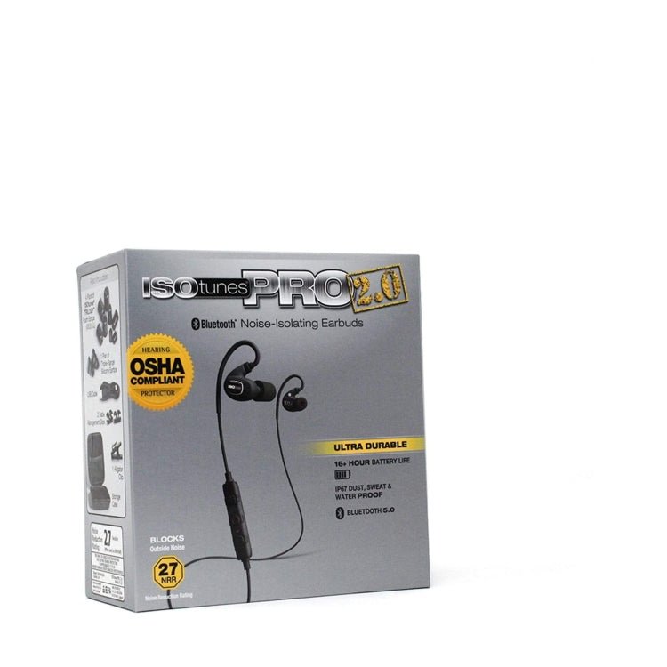 ISOtunes IT-23 PRO 2.0 Noise Isolating Bluetooth Earbuds