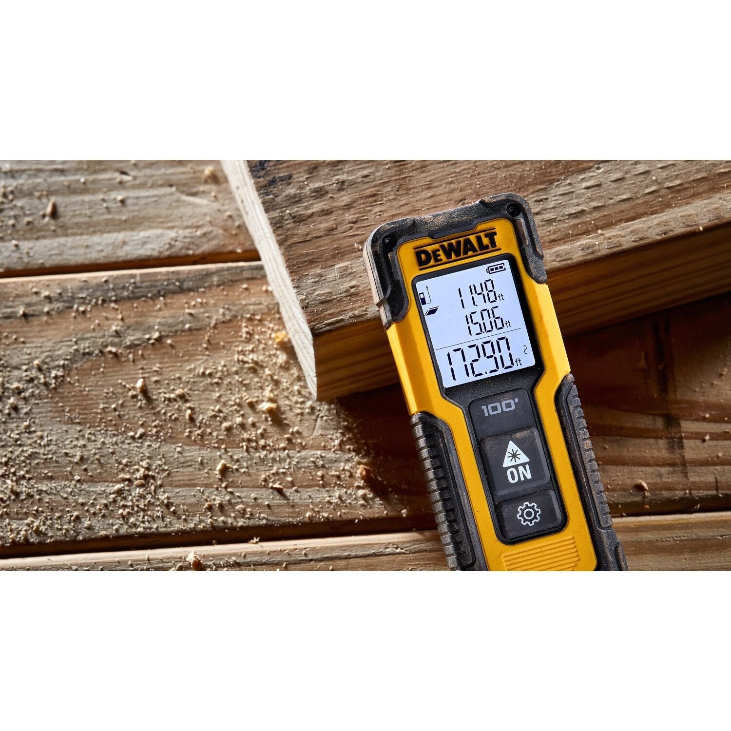 DEWALT DWHT77100-CN-100' LASER DISTANCE MEASURER