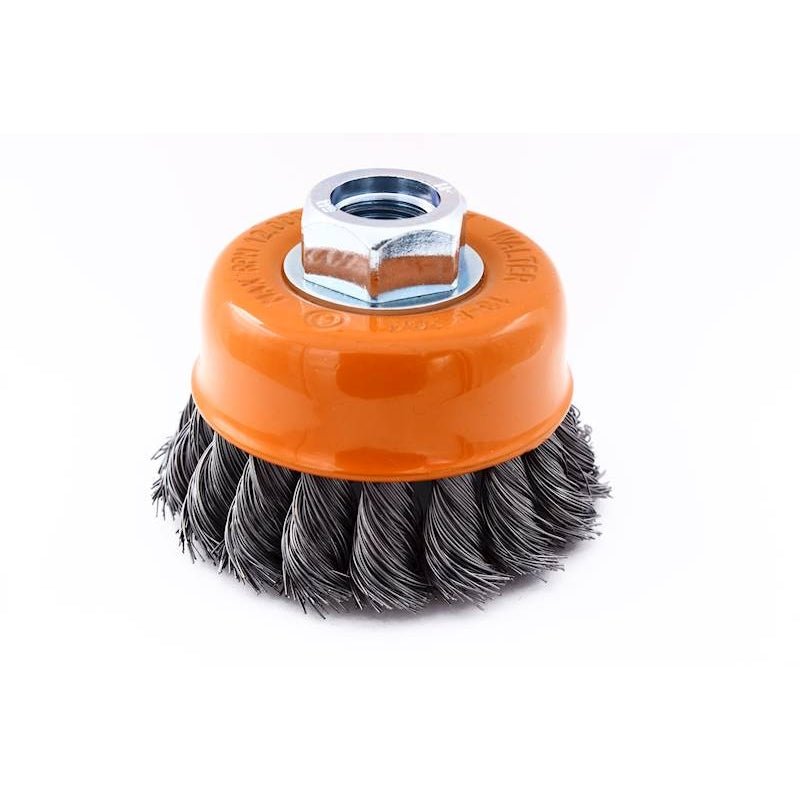 Walter 13F304 - Brosse coupelle 3" à poils noués 