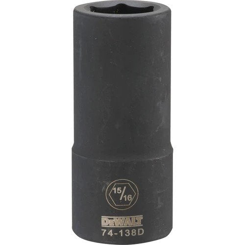 Dewalt DWMT74138OSP  -  3/4 DRIVE DEEP IMPACT SOCKET - 6 POINT-15/16"