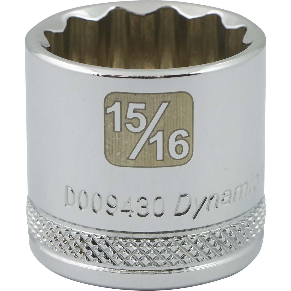 Gray GT-D009430 - 3/8" D 15/16'' 12PT CHROM-STECKSCHLÜSSEL