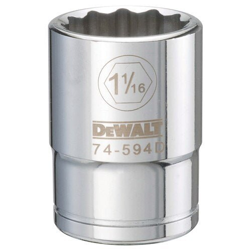 Dewalt DWMT74594OSP  -  3/4 DRIVE SOCKET -12 POINT-1-1/16"