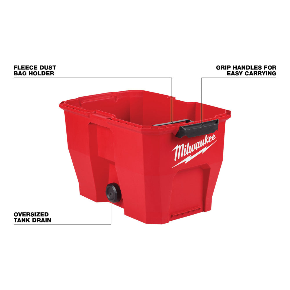 Milwaukee 0912-20  -  9 Gallon Wet/Dry Modular Vacuum Tank