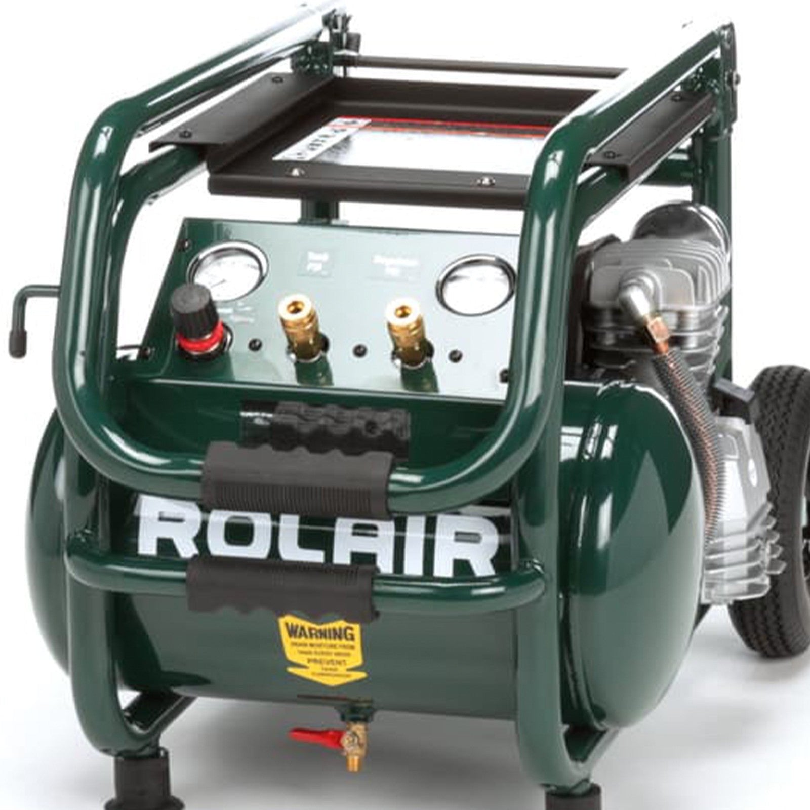 Rolair VT25-BIG - Compressor 2.5hp wheeled-dolly