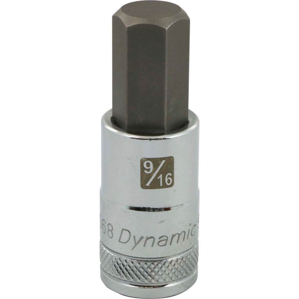 DYNAMIC 1/2" D BIT SKT HEX 9/16"