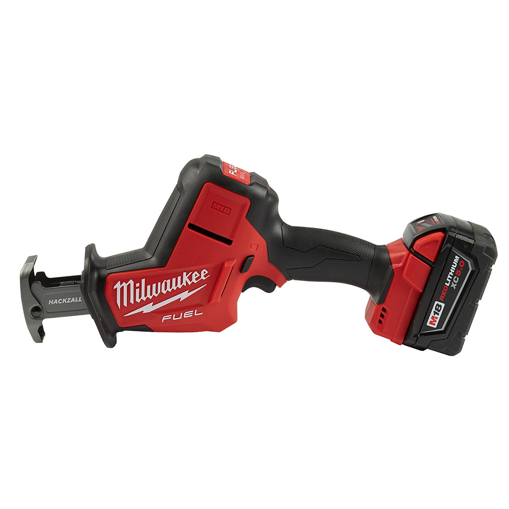 Milwaukee 2719-21 - M18 FUEL Hackzall with 5.0Ah Battery & C