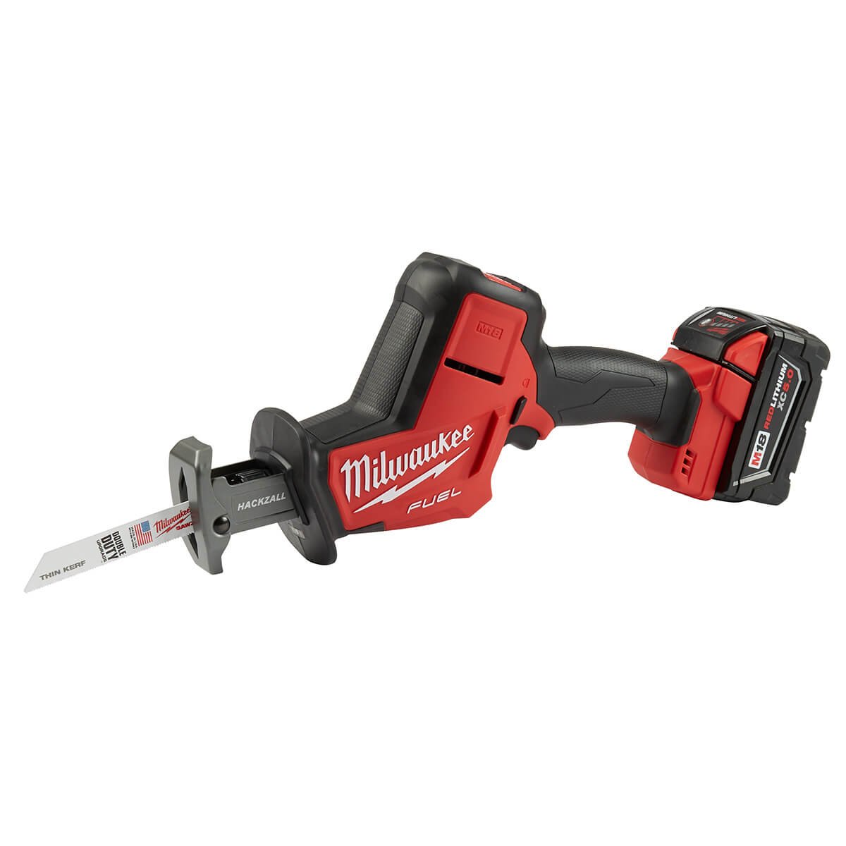 Milwaukee 2719-21 - M18 FUEL Hackzall with 5.0Ah Battery & C