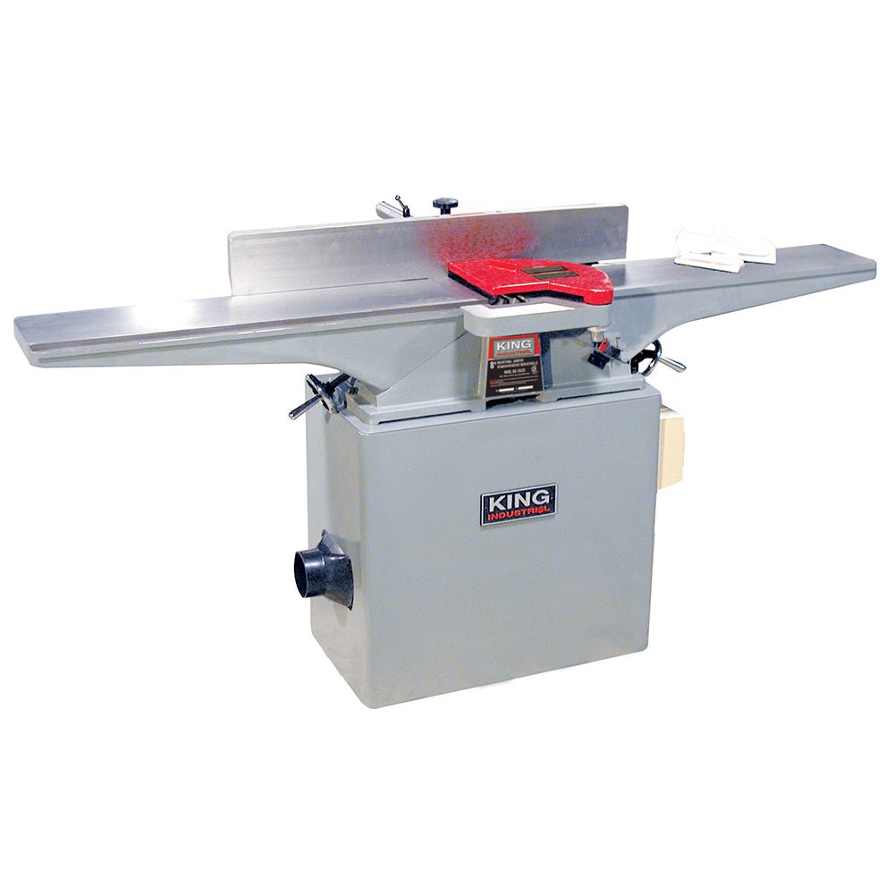 King Saw KC-203C  -  8" JOINTER Powerful 2 HP motor